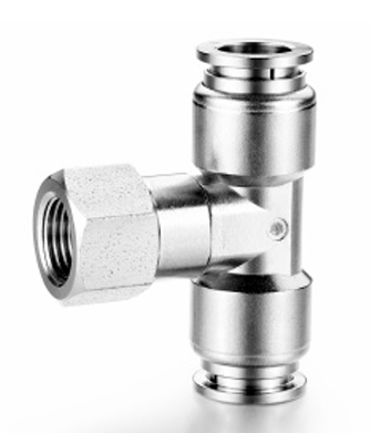 316L Stainless Steel Tee Fittings-SSPTF