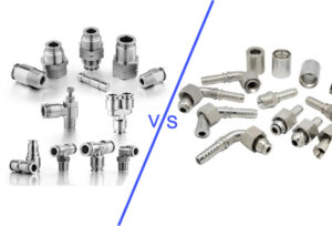 PNEUMATIC FITTINGS VS HYDRAULIC FITTINGS