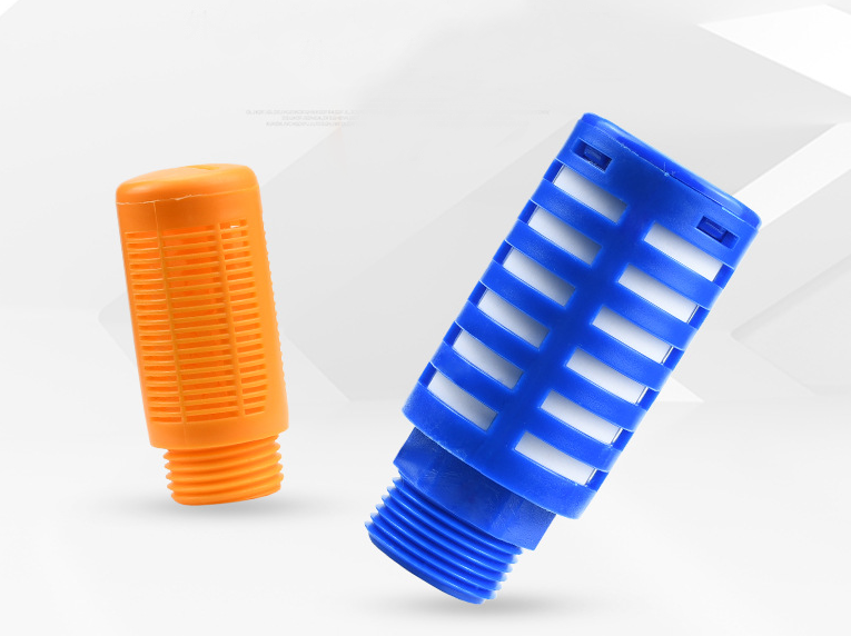 pneumatic exhaust silencer for air cylinder